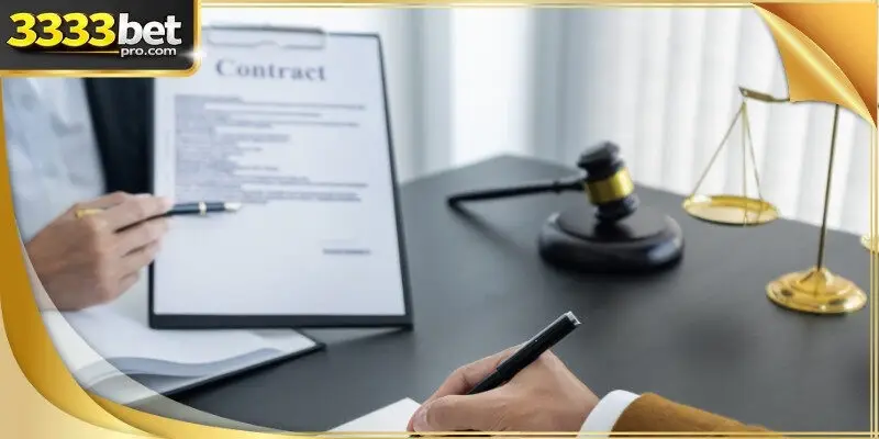 A specialized legal document outlining the primary terms of service